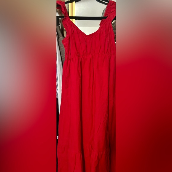 ❤️Flutter Cap Sleeve Maxi A-Line Dress - Universal Thread❤️ - Picture 4 of 6